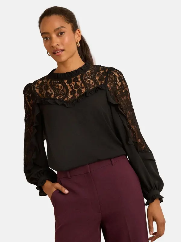 love & roses love & roses Bluza  crna