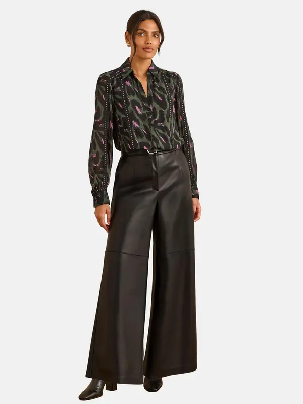 love & roses love & roses Bluza  kaki / roza / crna