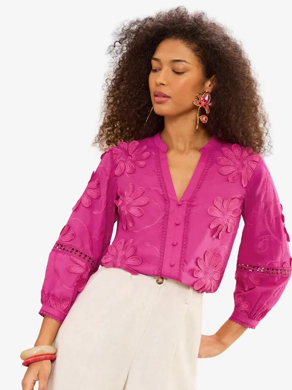 love & roses love & roses Bluza  roza
