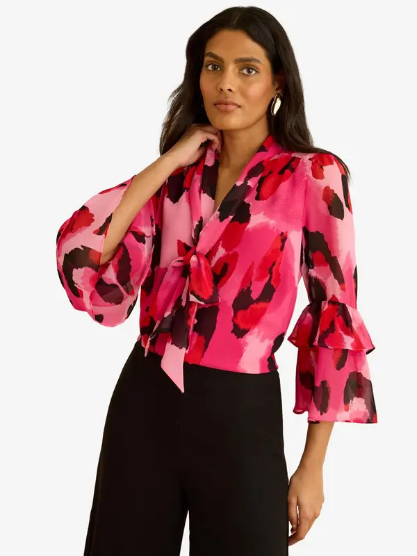 love & roses love & roses Bluza  roza / malina / crvena / crna