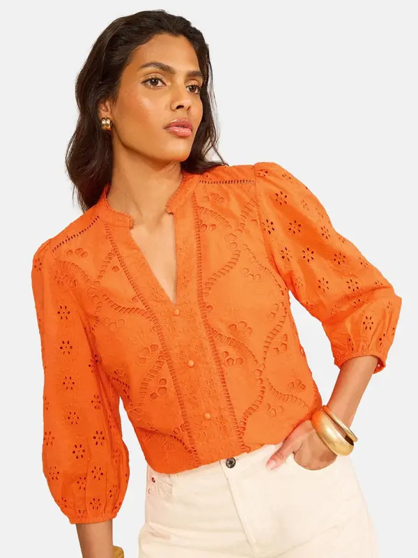 love & roses love & roses Bluza  tamno narančasta