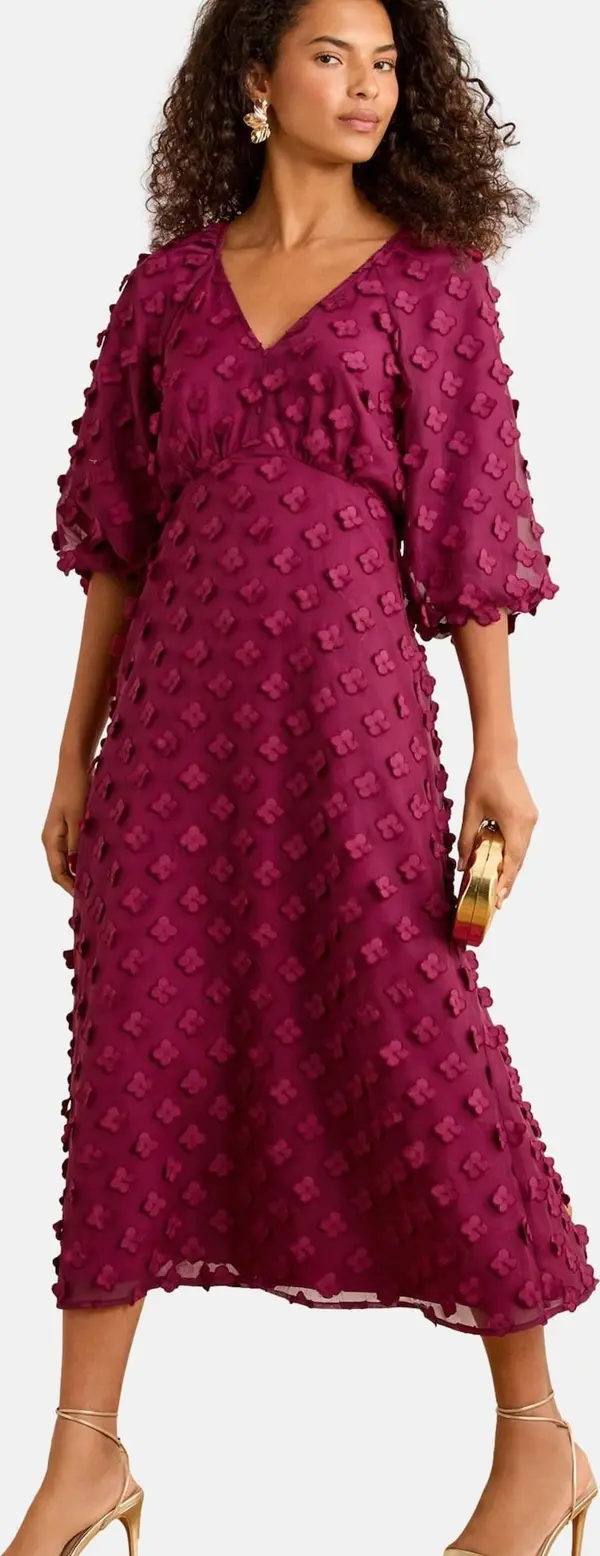 love & roses love & roses Haljina  bordo
