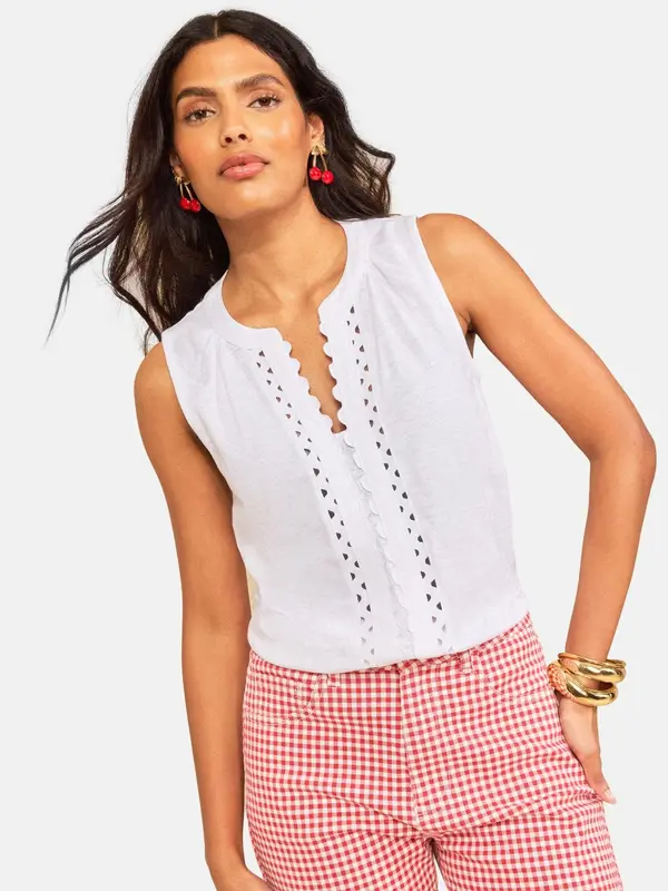 love & roses love & roses Top  bijela