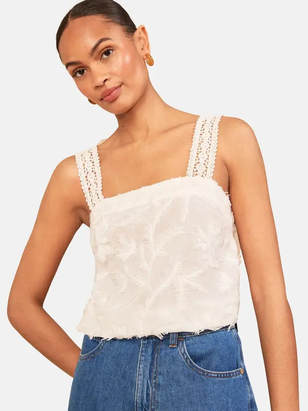 love & roses love & roses Top  bijela