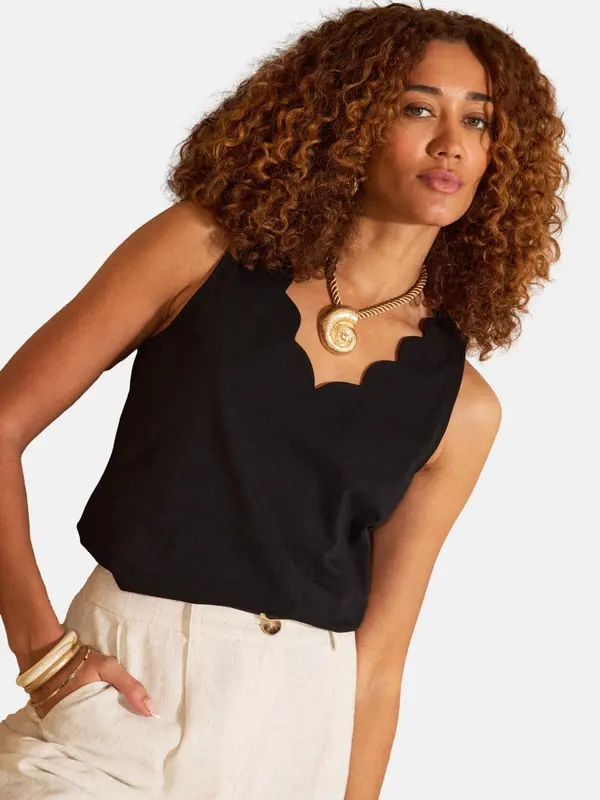 love & roses love & roses Top  crna