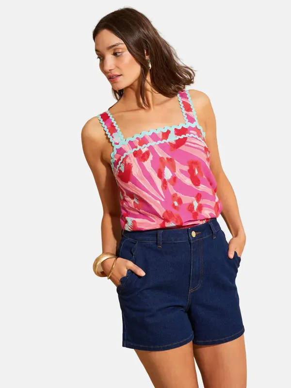 love & roses love & roses Top  roza / roza / crvena