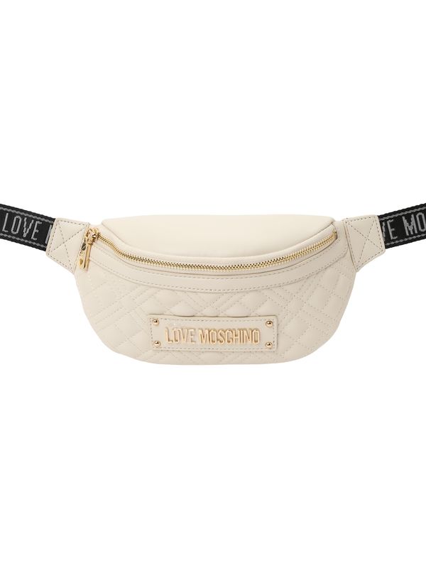 Love Moschino Love Moschino Pojasna torbica  svijetlobež / svijetlosiva / crna