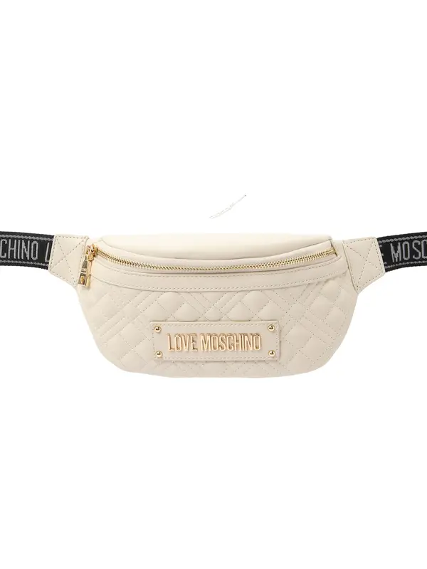 Love Moschino Love Moschino Pojasna torbica  zlatna / bijela