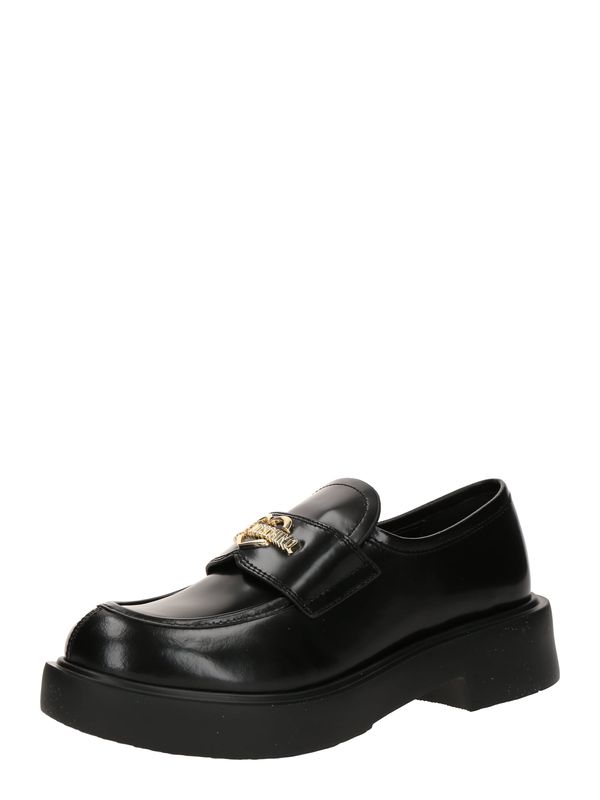 Love Moschino Love Moschino Slip On cipele 'SCARPAD.CITY40'  crna