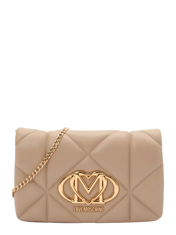 Love Moschino Love Moschino Torba preko ramena  taupe siva