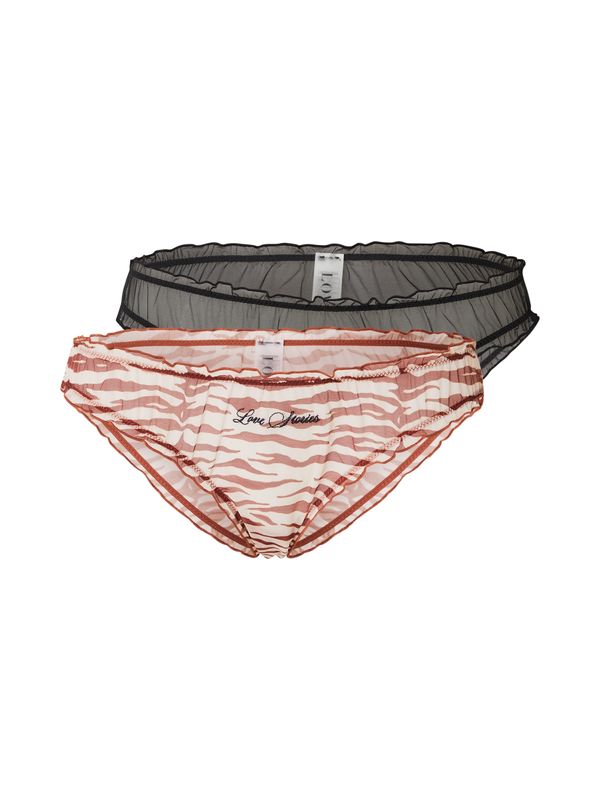 LOVE Stories LOVE Stories Slip 'Lola'  karamela / crna / bijela