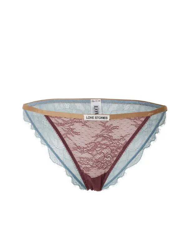 LOVE Stories LOVE Stories Slip 'WILD ROSE'  bež / golublje plava / bordo
