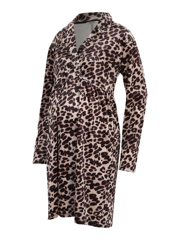 LOVE2WAIT LOVE2WAIT Haljina  svijetlobež / višnja / crna