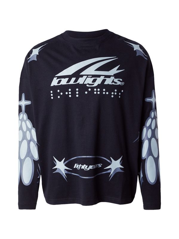 Low Lights Studios Low Lights Studios Majica 'Dark Matter'  siva / bazalt siva / crna