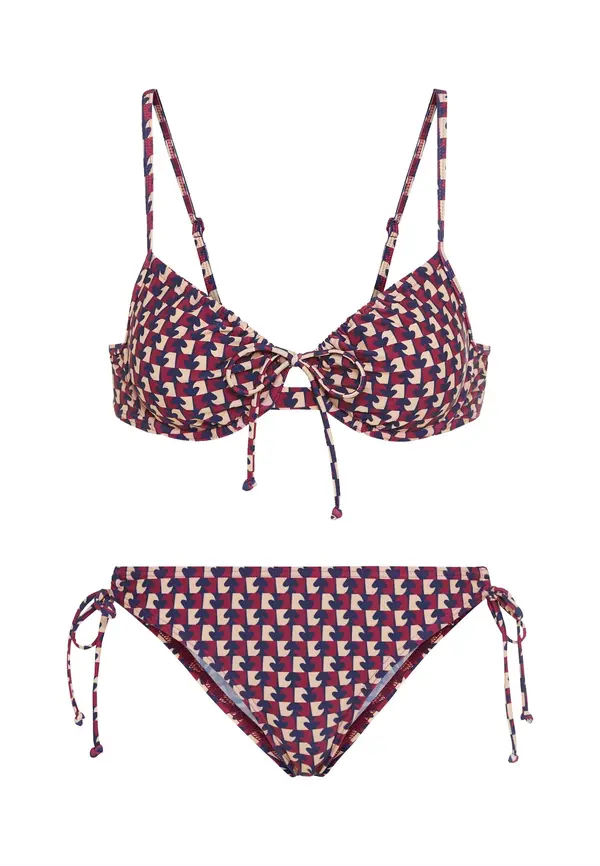 LSCN by LASCANA LSCN by LASCANA Bikini  boja pijeska / mornarsko plava / bordo