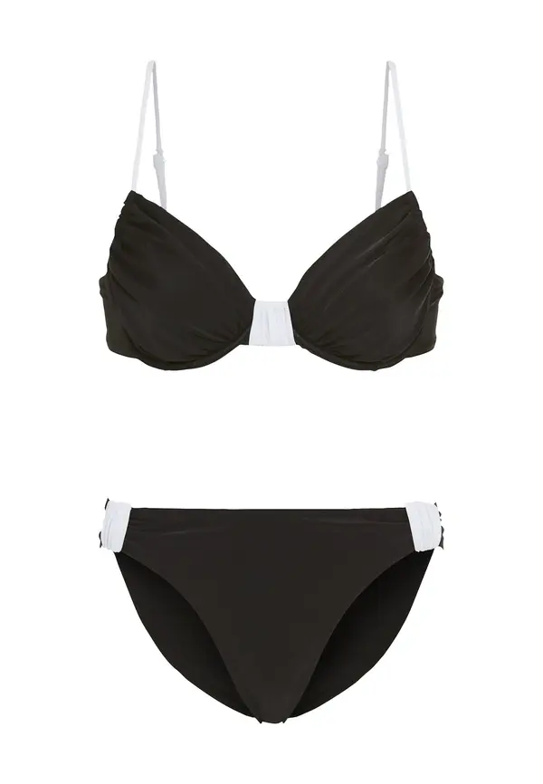 LSCN by LASCANA LSCN by LASCANA Bikini  crna / bijela
