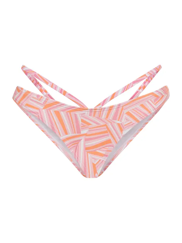 LSCN by LASCANA LSCN by LASCANA Bikini donji dio 'Lisa'  narančasta / roza / bijela