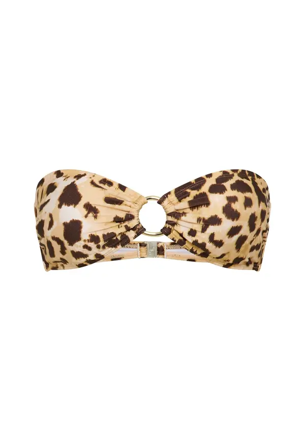 LSCN by LASCANA LSCN by LASCANA Bikini gornji dio  boja devine dlake (camel) / čokolada