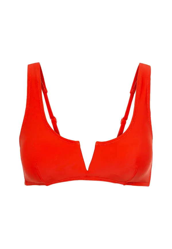 LSCN by LASCANA LSCN by LASCANA Bikini gornji dio  ciglasto crvena