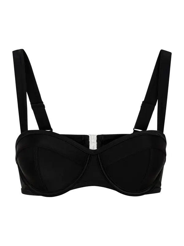 LSCN by LASCANA LSCN by LASCANA Bikini gornji dio 'Gina'  crna