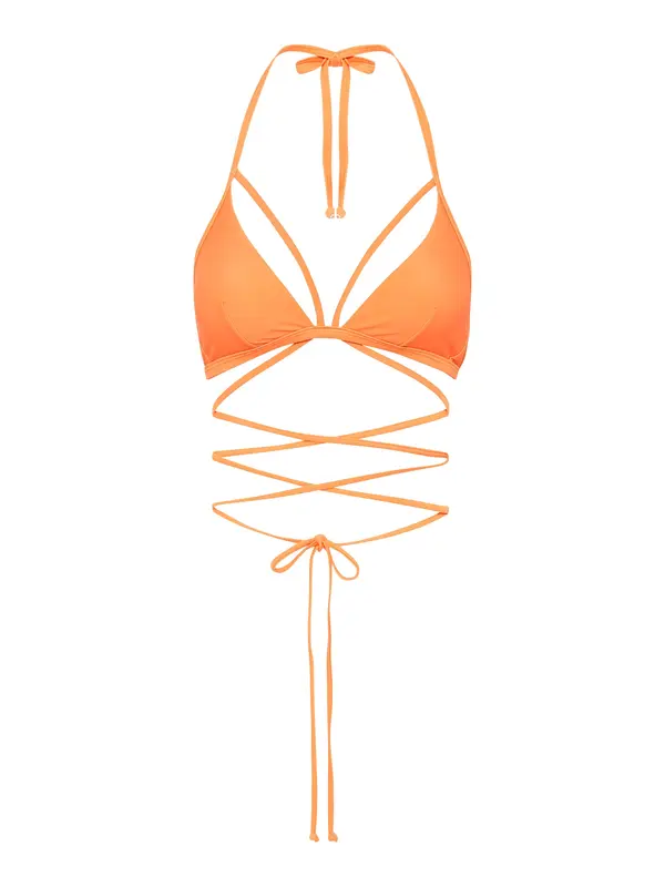 LSCN by LASCANA LSCN by LASCANA Bikini gornji dio 'Gina'  mandarina