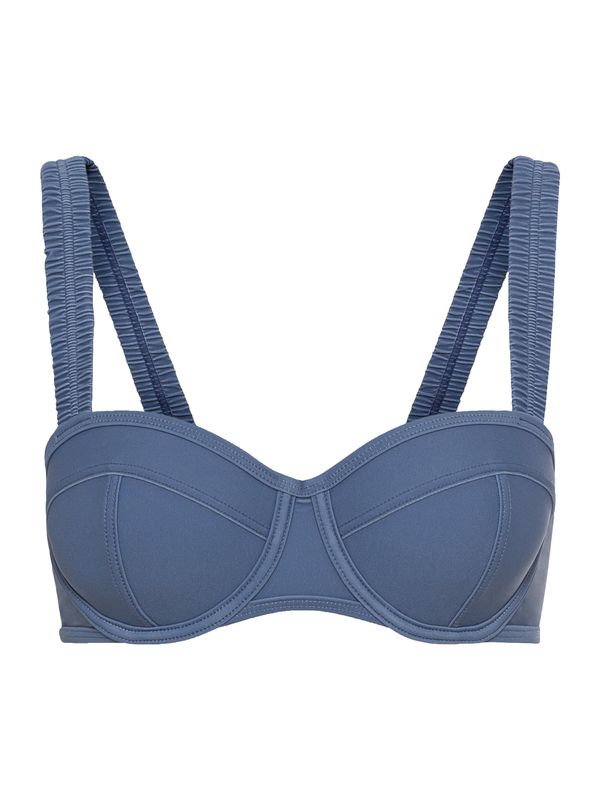 LSCN by LASCANA LSCN by LASCANA Bikini gornji dio 'Gina'  sivkasto plava