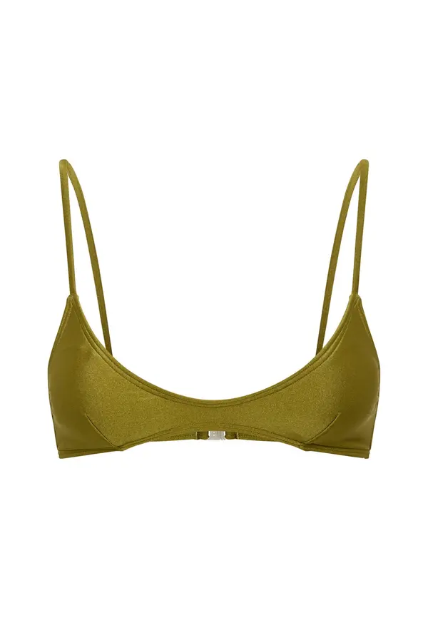 LSCN by LASCANA LSCN by LASCANA Bikini gornji dio 'Mix-Kini'  maslinasta