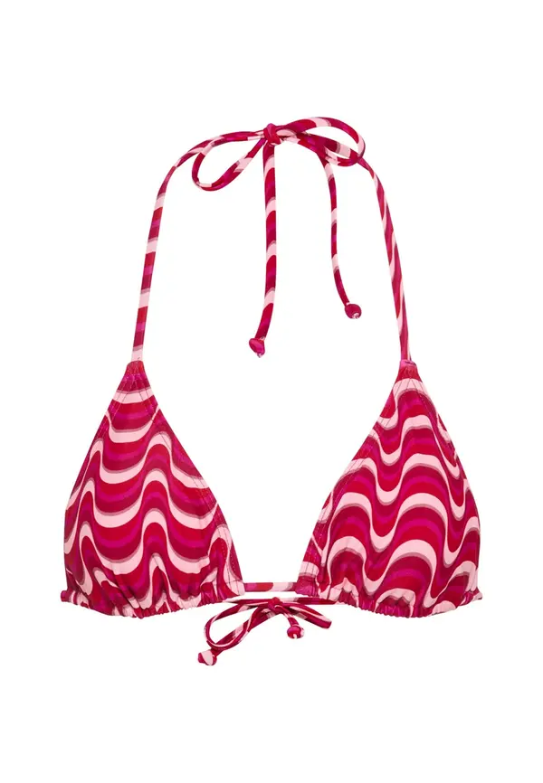 LSCN by LASCANA LSCN by LASCANA Bikini gornji dio  roza / pastelno roza / tamno roza / crvena