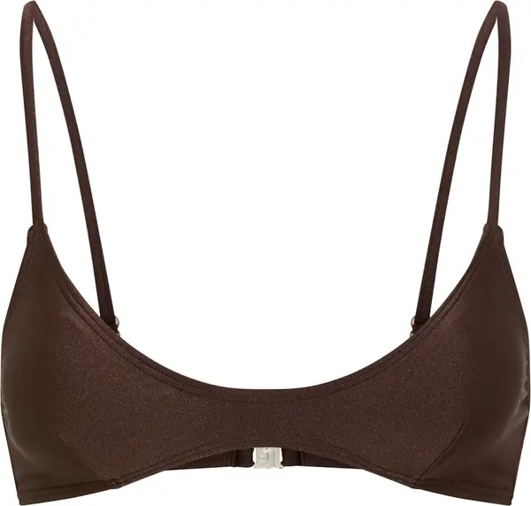 LSCN by LASCANA LSCN by LASCANA Bikini gornji dio  tamno smeđa