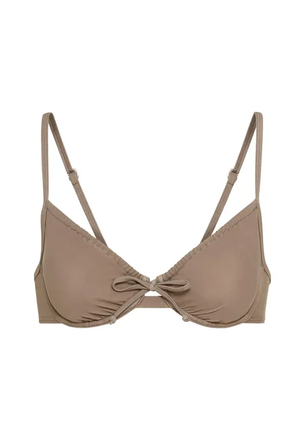 LSCN by LASCANA LSCN by LASCANA Bikini gornji dio  taupe siva