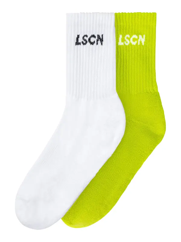 LSCN by LASCANA LSCN by LASCANA Čarape  bijela