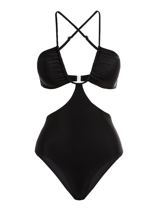 LSCN by LASCANA LSCN by LASCANA Jednodijelni kupaći kostim 'Gina'  crna