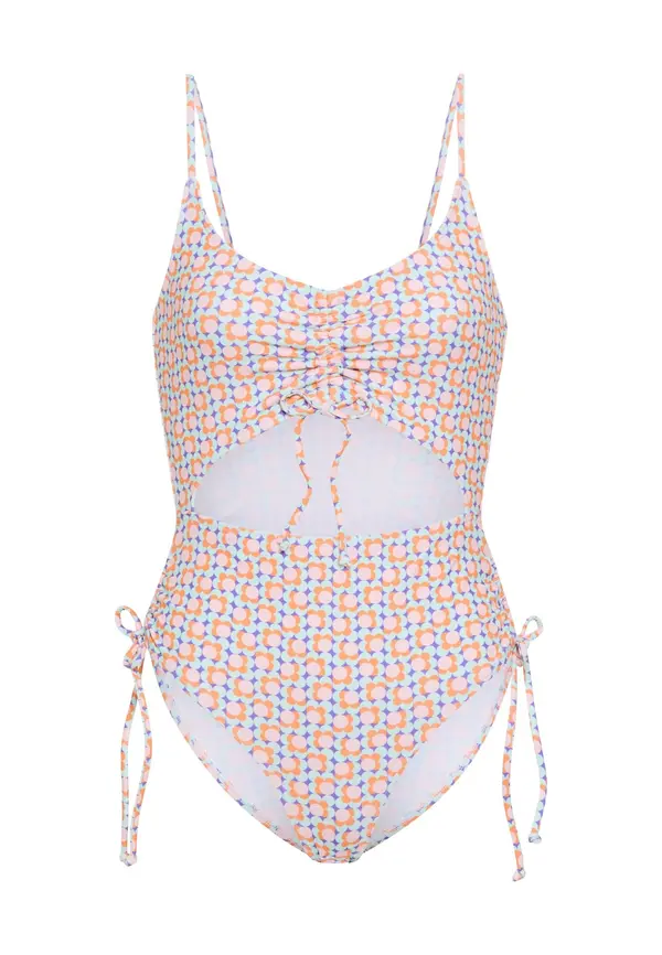 LSCN by LASCANA LSCN by LASCANA Jednodijelni kupaći kostim  indigo / menta / tamno narančasta / rosé