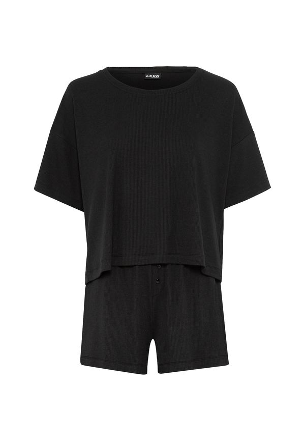 LSCN by LASCANA LSCN by LASCANA Kratke hlače za spavanje  crna