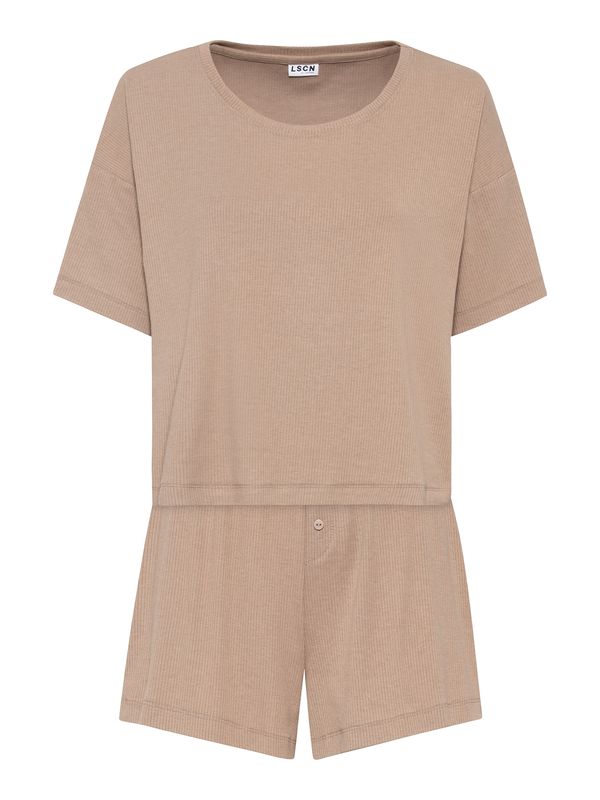 LSCN by LASCANA LSCN by LASCANA Kratke hlače za spavanje  pijesak