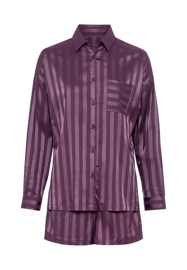 LSCN by LASCANA LSCN by LASCANA Kratke hlače za spavanje  tamno ljubičasta