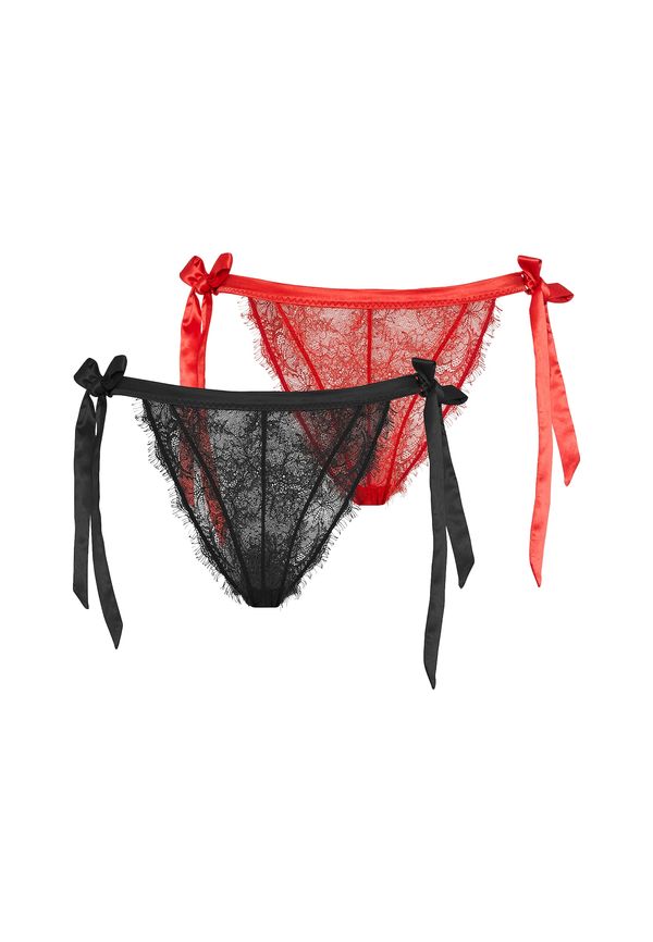 LSCN by LASCANA LSCN by LASCANA Slip  crvena / crna