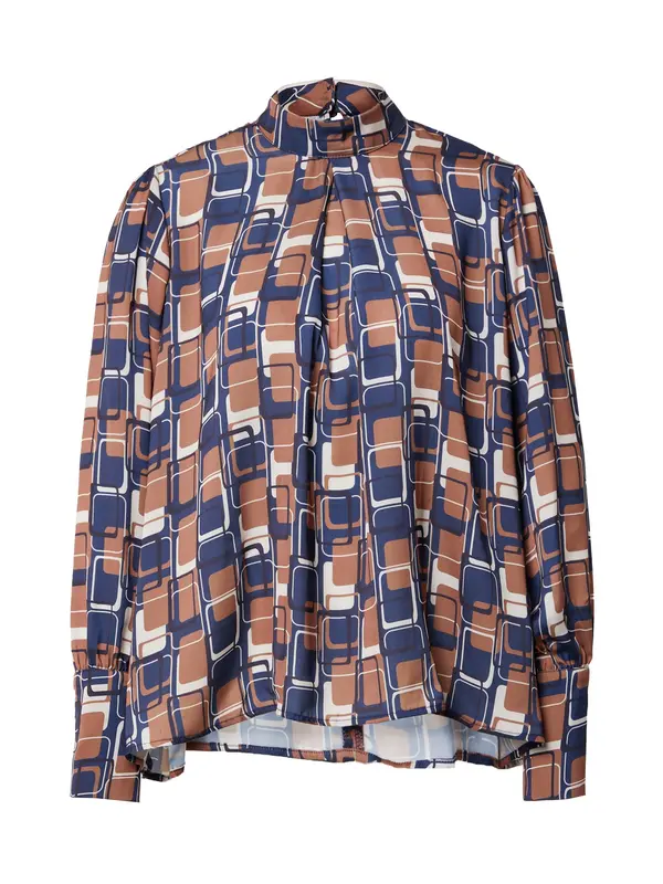 LTB LTB Bluza 'CEZODO'  morsko plava / tamno plava / karamela / bijela