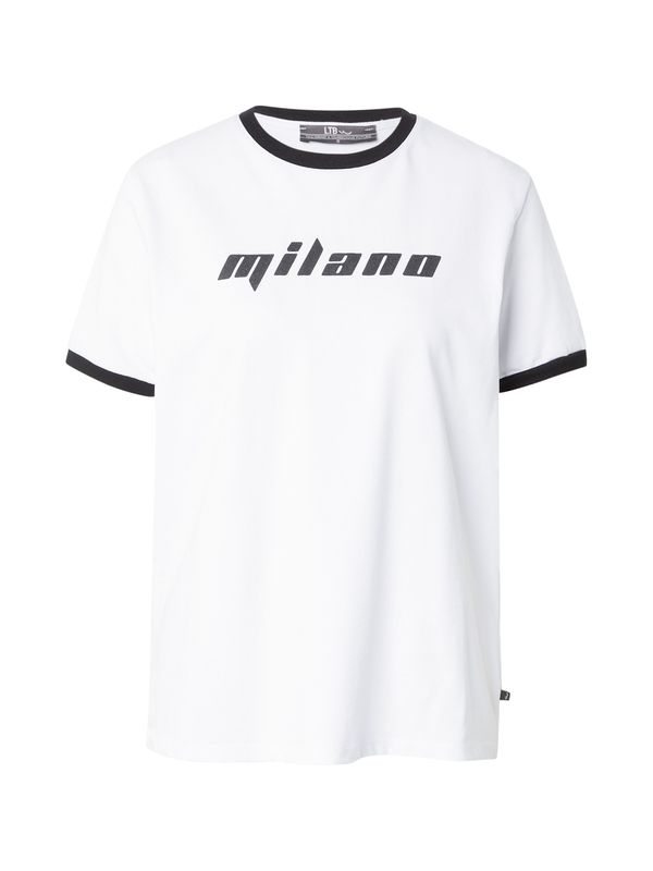 LTB LTB Majica 'SPRINT'  crna / bijela