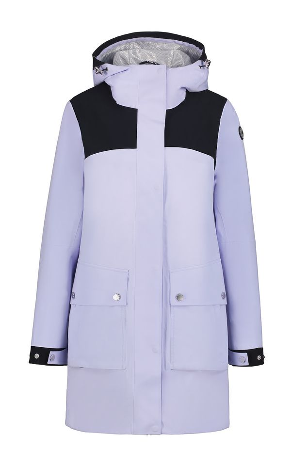 LUHTA LUHTA Lagana parka 'Hennijoki'  ljubičasta / crna