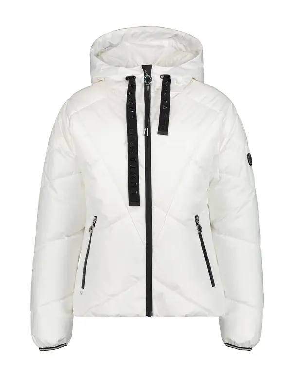 LUHTA LUHTA Outdoor jakna 'alberga'  crna / bijela