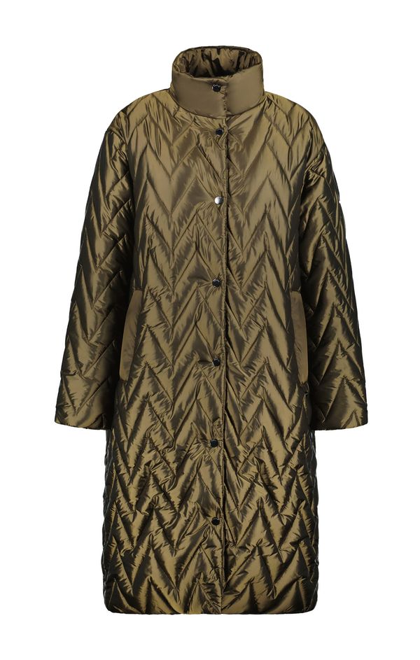 LUHTA LUHTA Outdoor kaput 'Haltiansaar'  maslinasta