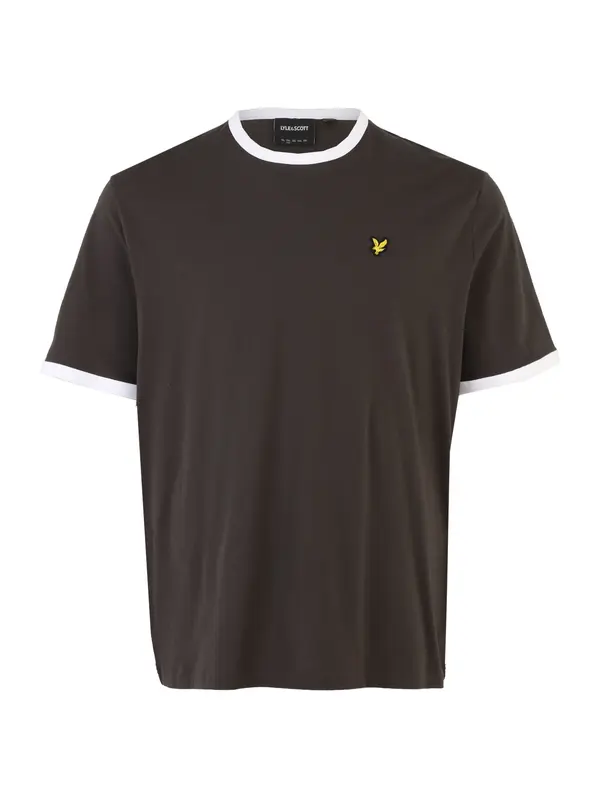 Lyle & Scott Big&Tall Lyle & Scott Big&Tall Majica  antracit siva / bijela