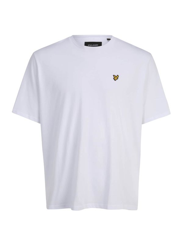 Lyle & Scott Big&Tall Lyle & Scott Big&Tall Majica  žuta / crna / bijela