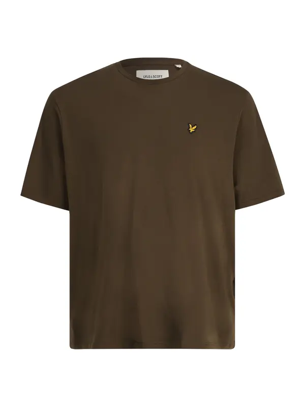 Lyle & Scott Big&Tall Lyle & Scott Big&Tall Majica  žuta / maslinasta / crna