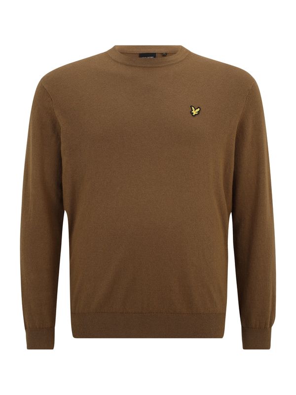Lyle & Scott Big&Tall Lyle & Scott Big&Tall Pulover  smeđa melange