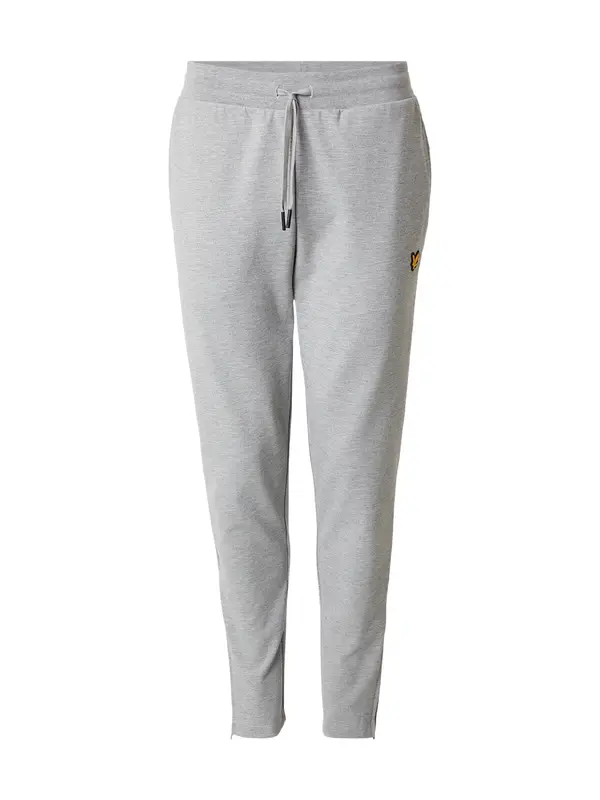 Lyle & Scott Lyle & Scott Hlače  siva melange