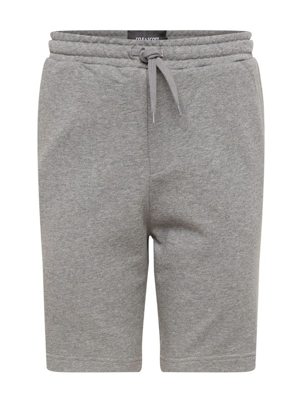 Lyle & Scott Lyle & Scott Hlače  žuta / siva melange / crna