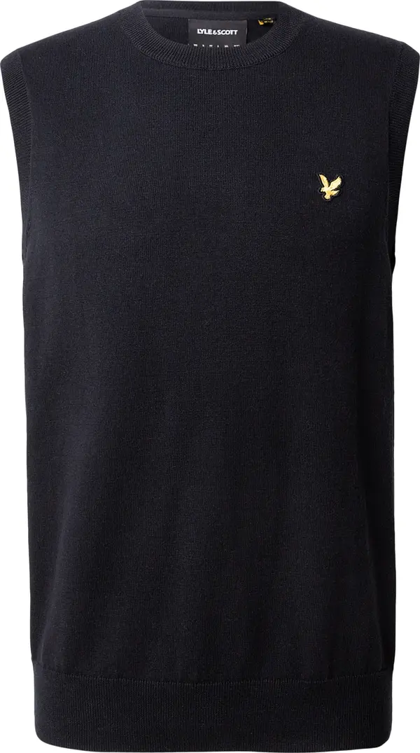 Lyle & Scott Lyle & Scott Pleteni prsluk  crna
