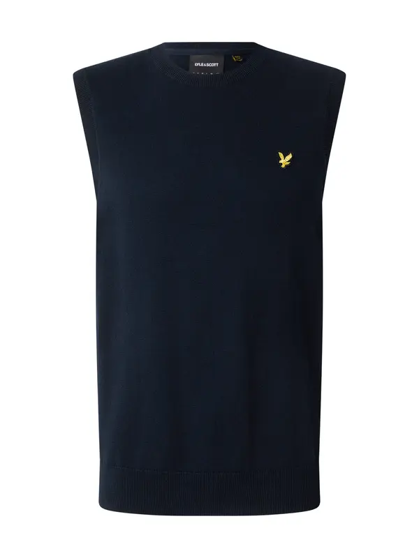Lyle & Scott Lyle & Scott Pleteni prsluk  mornarsko plava